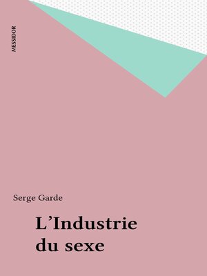 cover image of L'Industrie du sexe